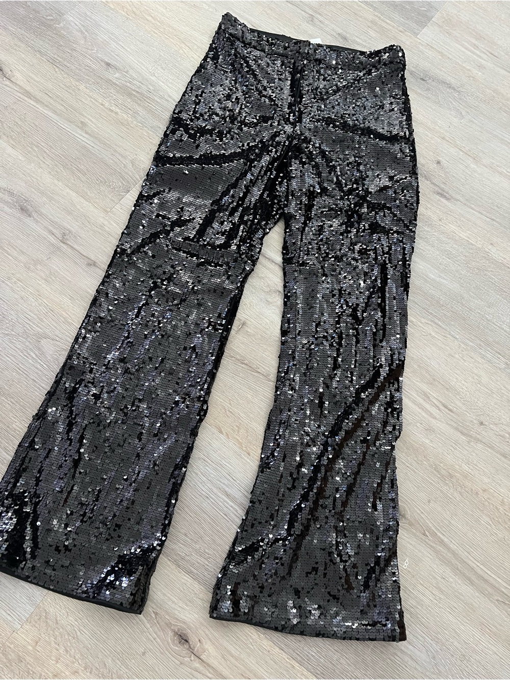 H&M Black Sequin pants